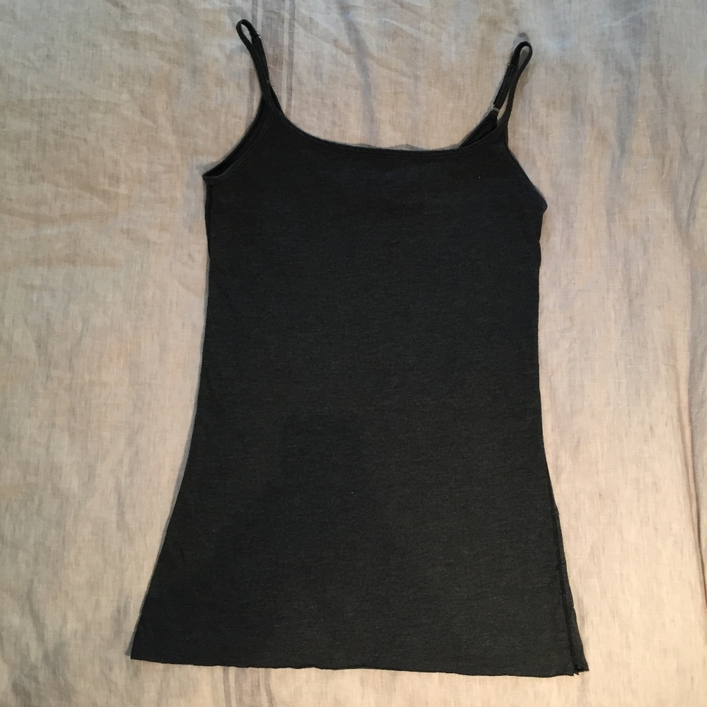 Michael Stars the original charcoal grey tank